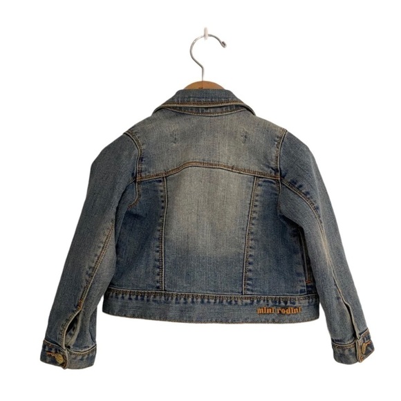 Mini RODINI denim jacket, size 80/86 (9-18M) - Picture 2 of 4
